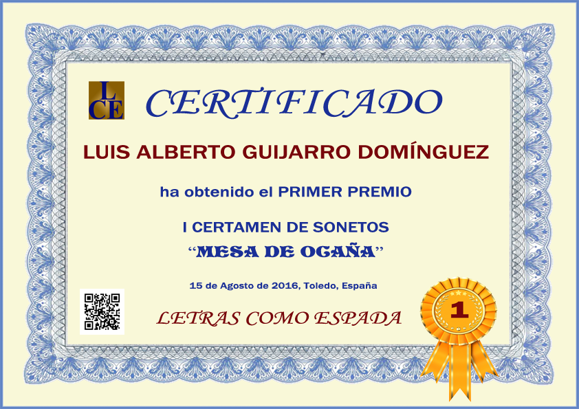 primer premio